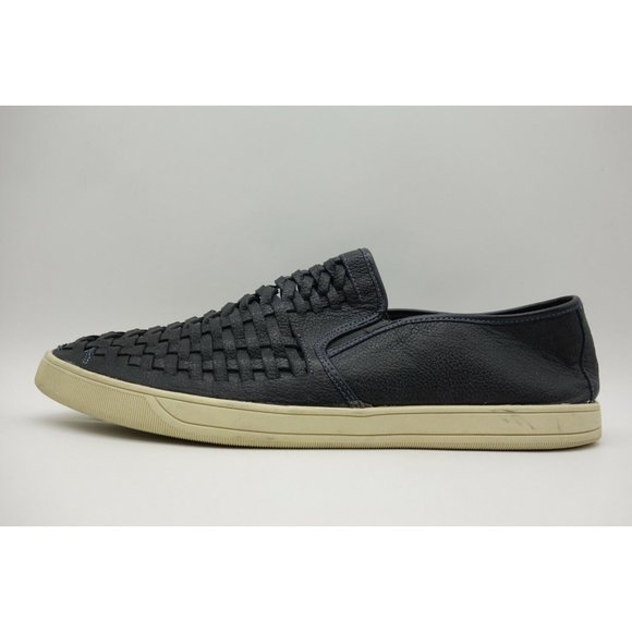 Steve Madden Navy Blue Woven Leather Casual Slip On Loafers Shoes Men\'s 12 M main image 9